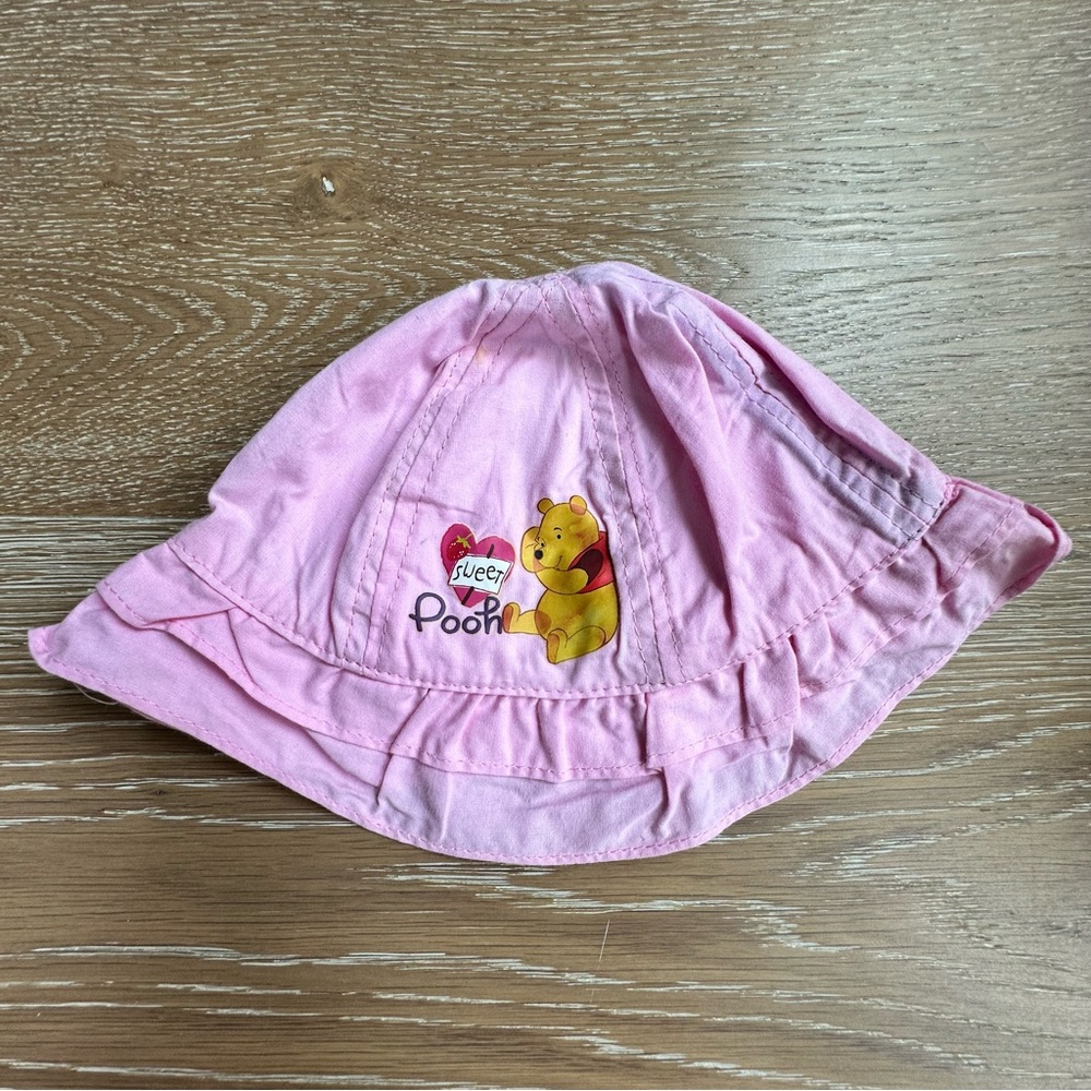 Winnie the Pooh Pink Toddler Sun Hat 12M